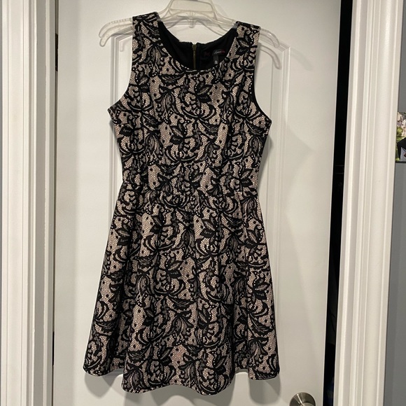 HeartSoul Dresses & Skirts - Black and Nude Lace Dress